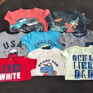 Lot of 4t toddler tee shirts for summer
